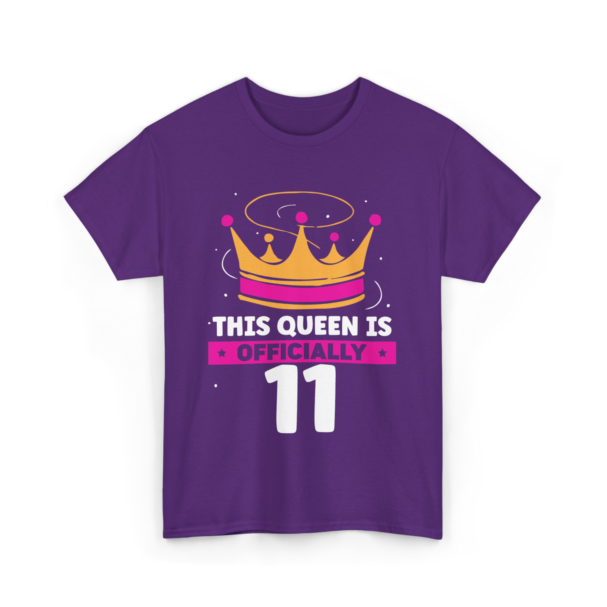 This Queen Is Birthday Celebration T-Shirt - Purple