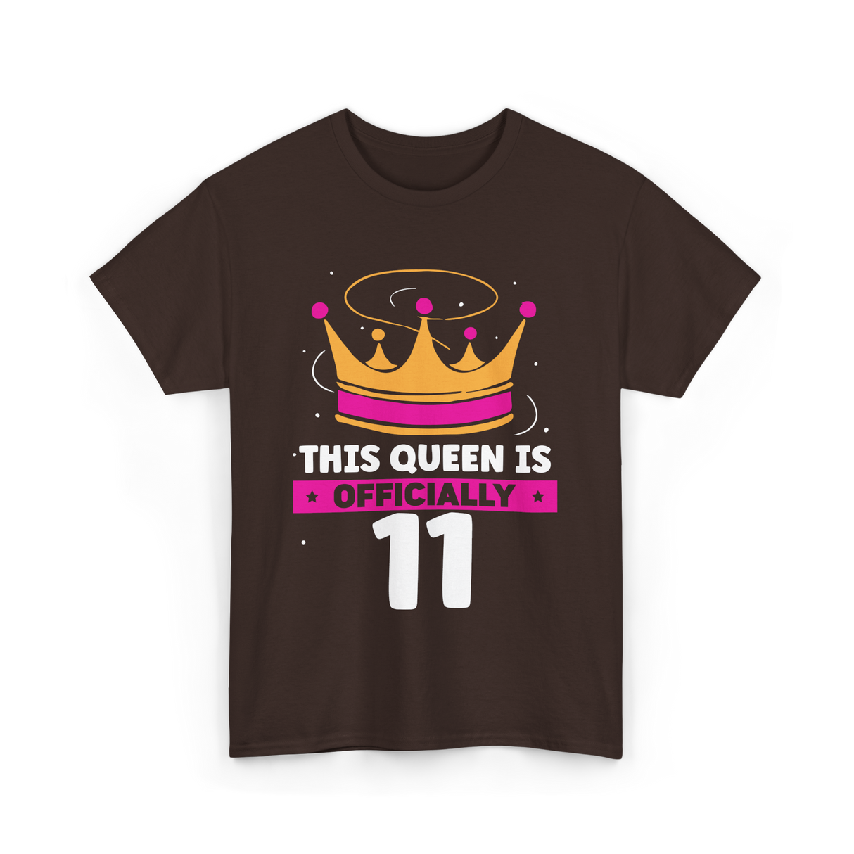 This Queen Is Birthday Celebration T-Shirt - Dark Chocolate