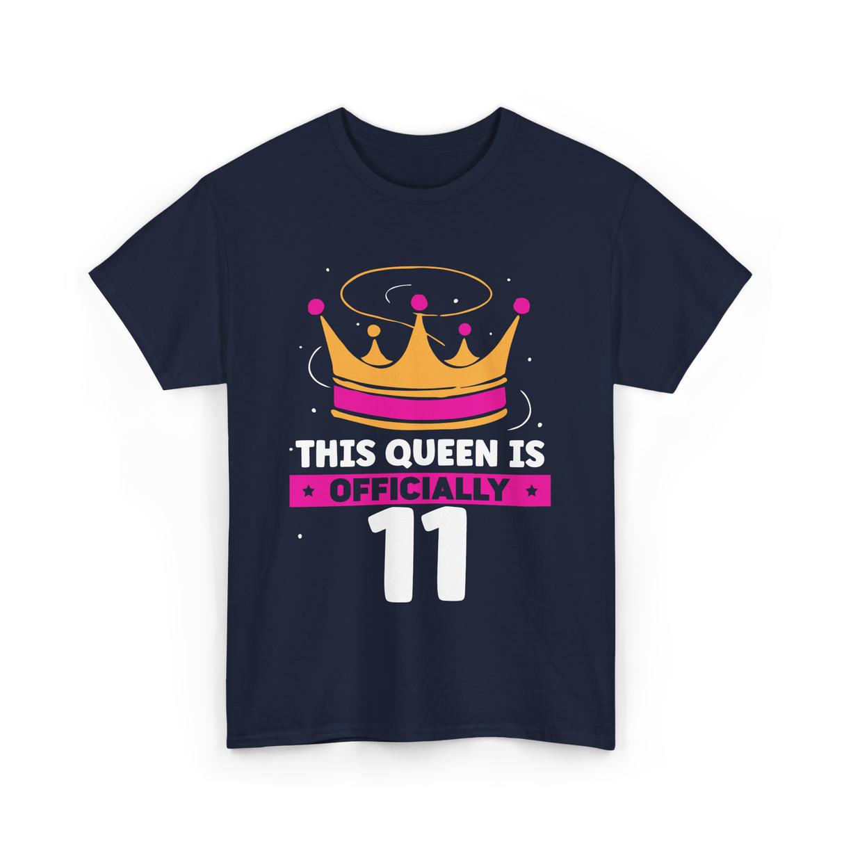 This Queen Is Birthday Celebration T-Shirt - Navy