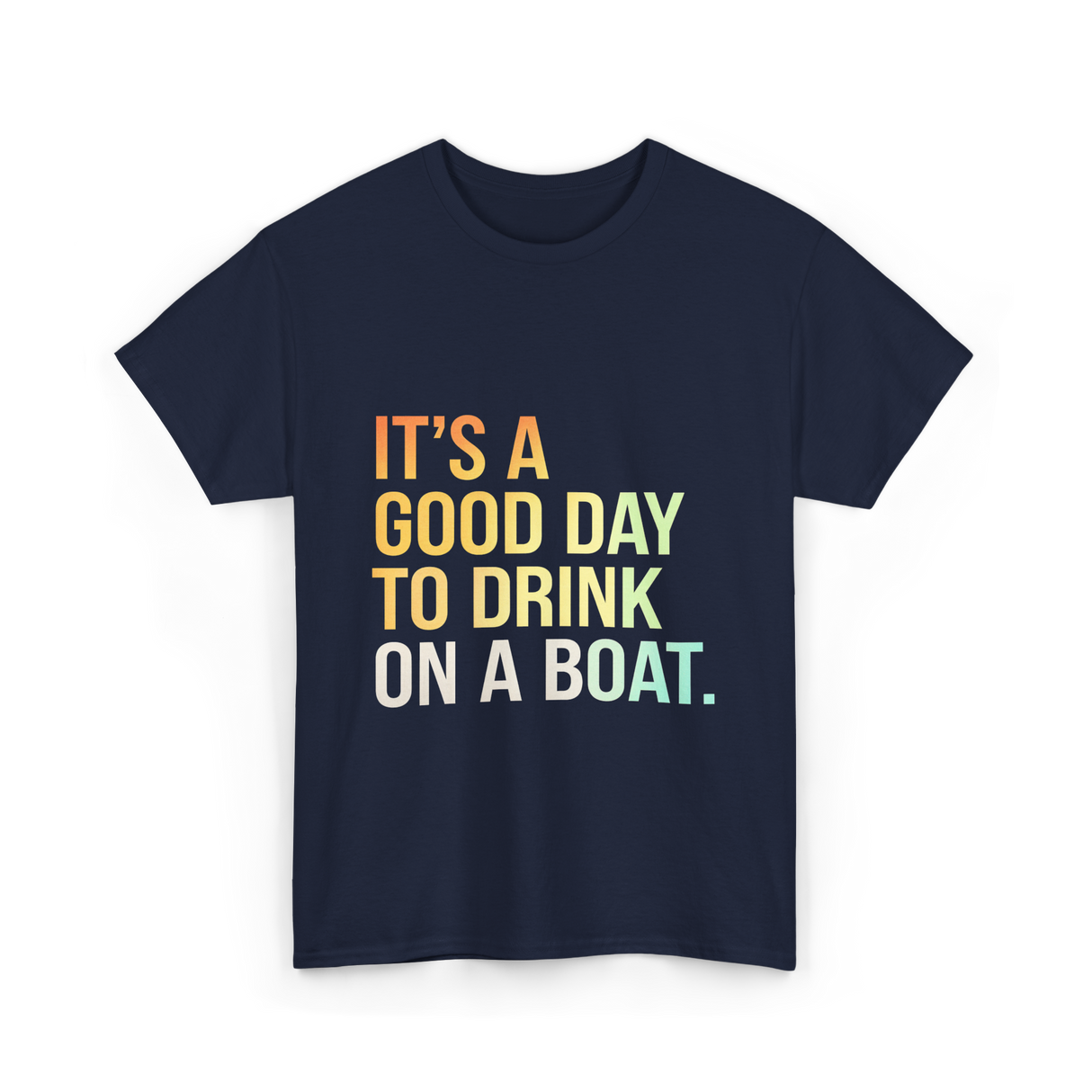 To Drink on a Boat T-Shirt - Navy