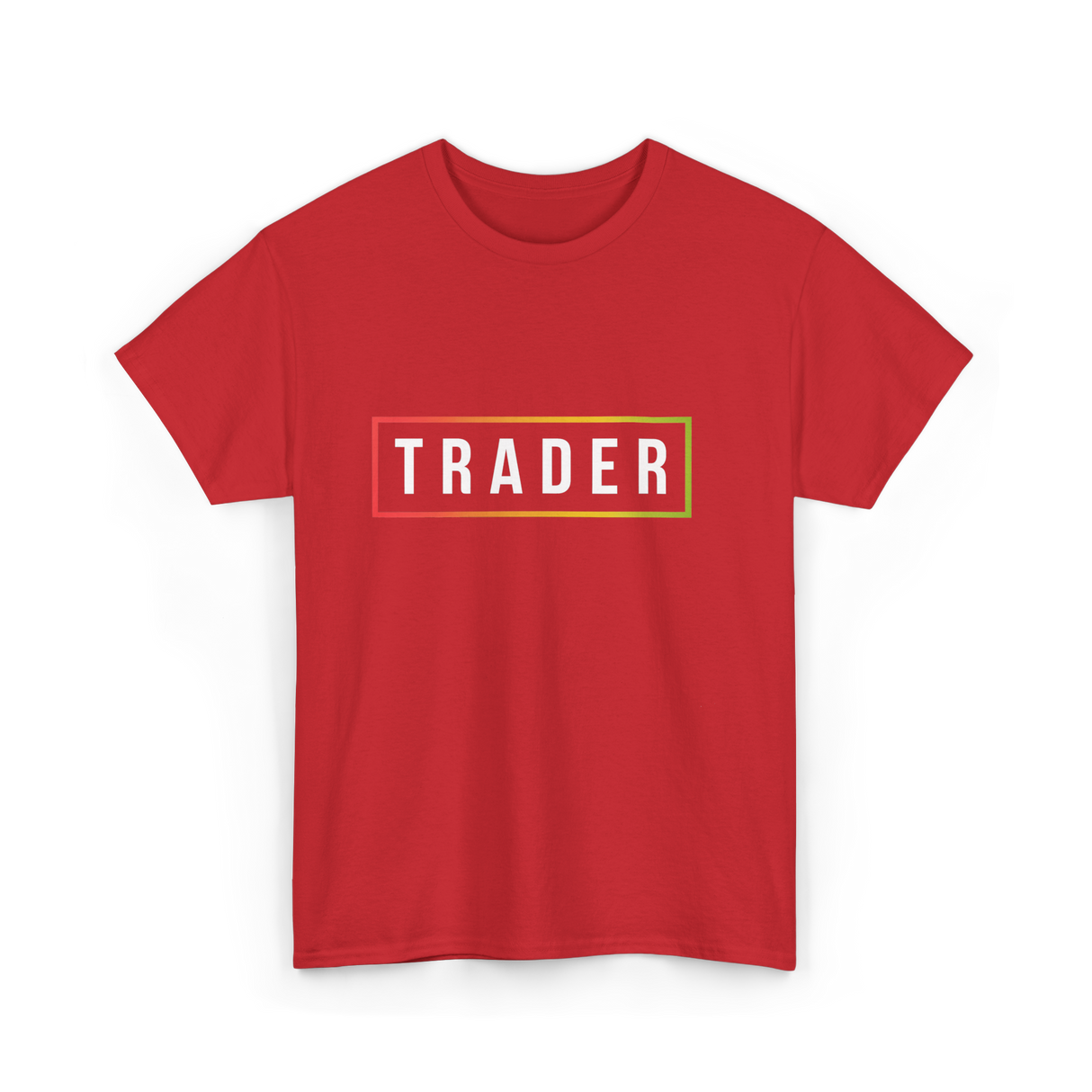 Trader Trading T-Shirt - Red
