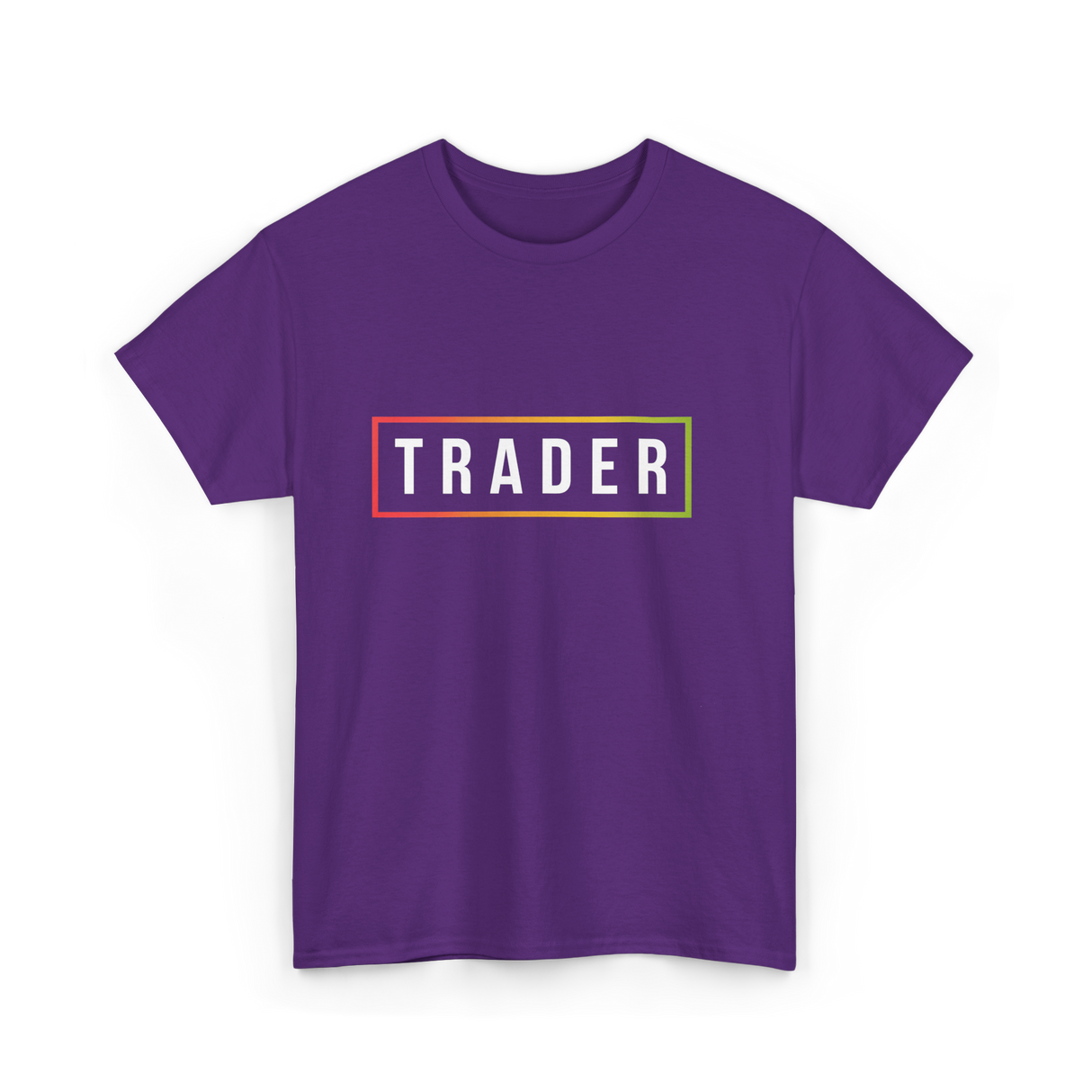Trader Trading T-Shirt - Purple