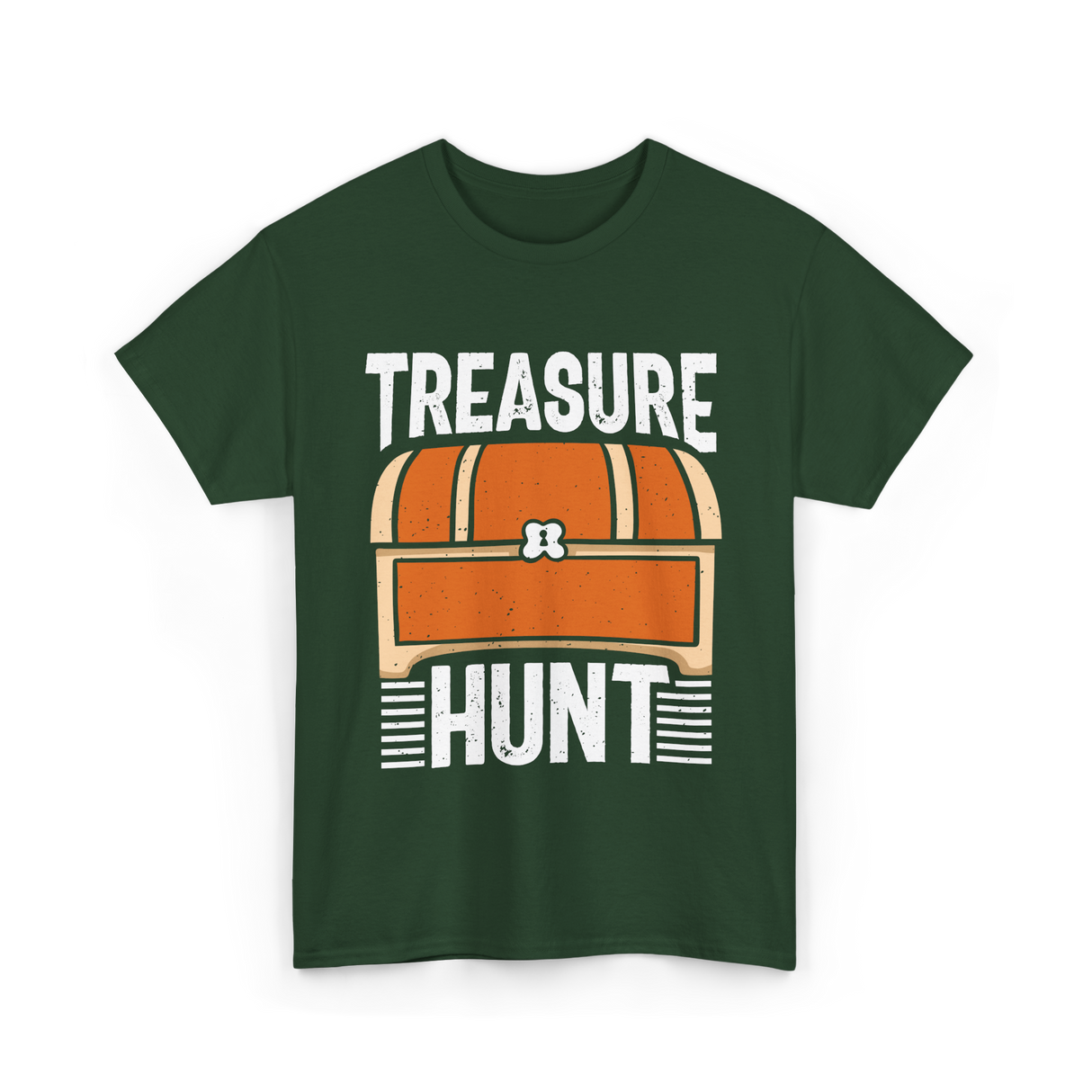 Treasure Hunt Treasure Seeking T-Shirt - Forest Green
