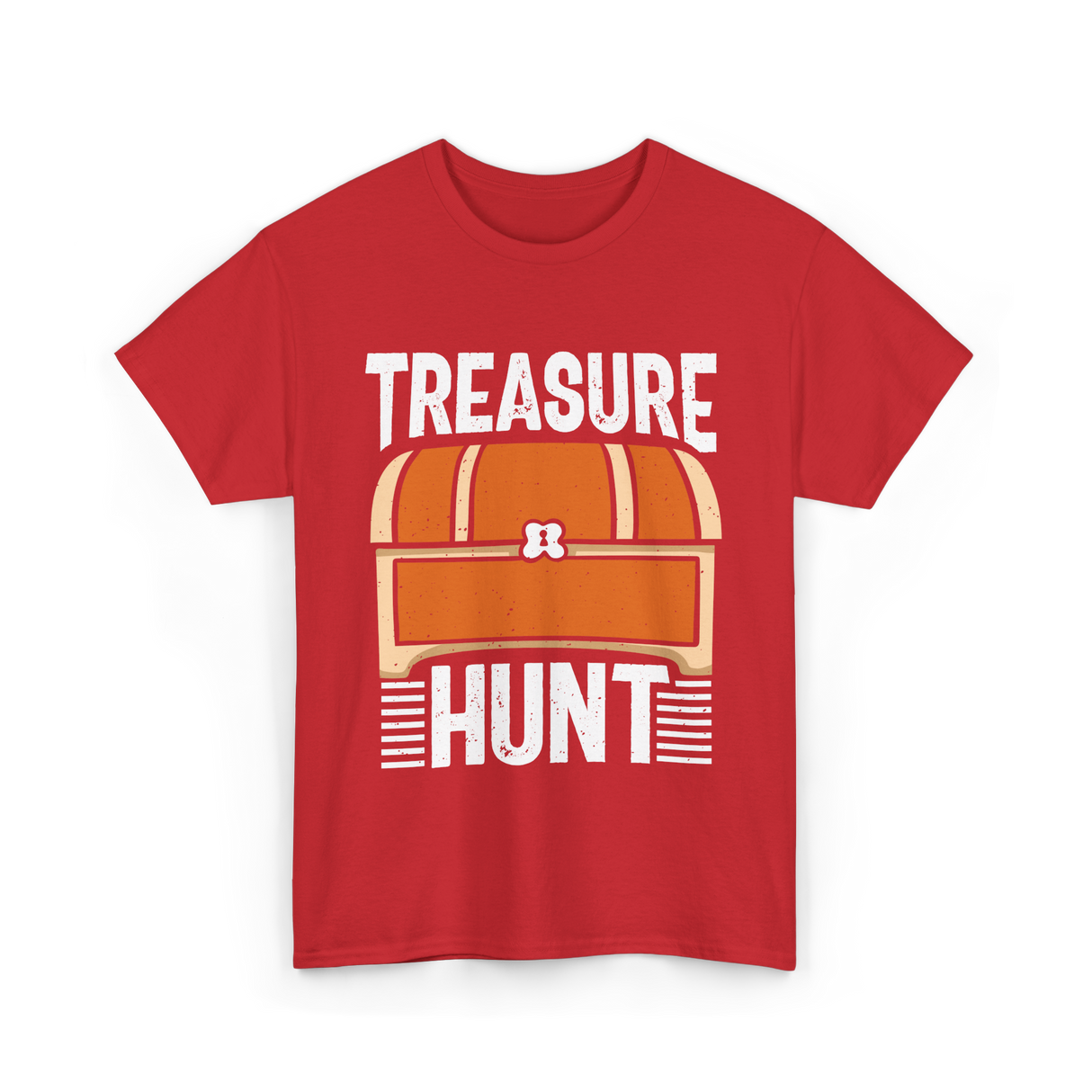 Treasure Hunt Treasure Seeking T-Shirt - Red