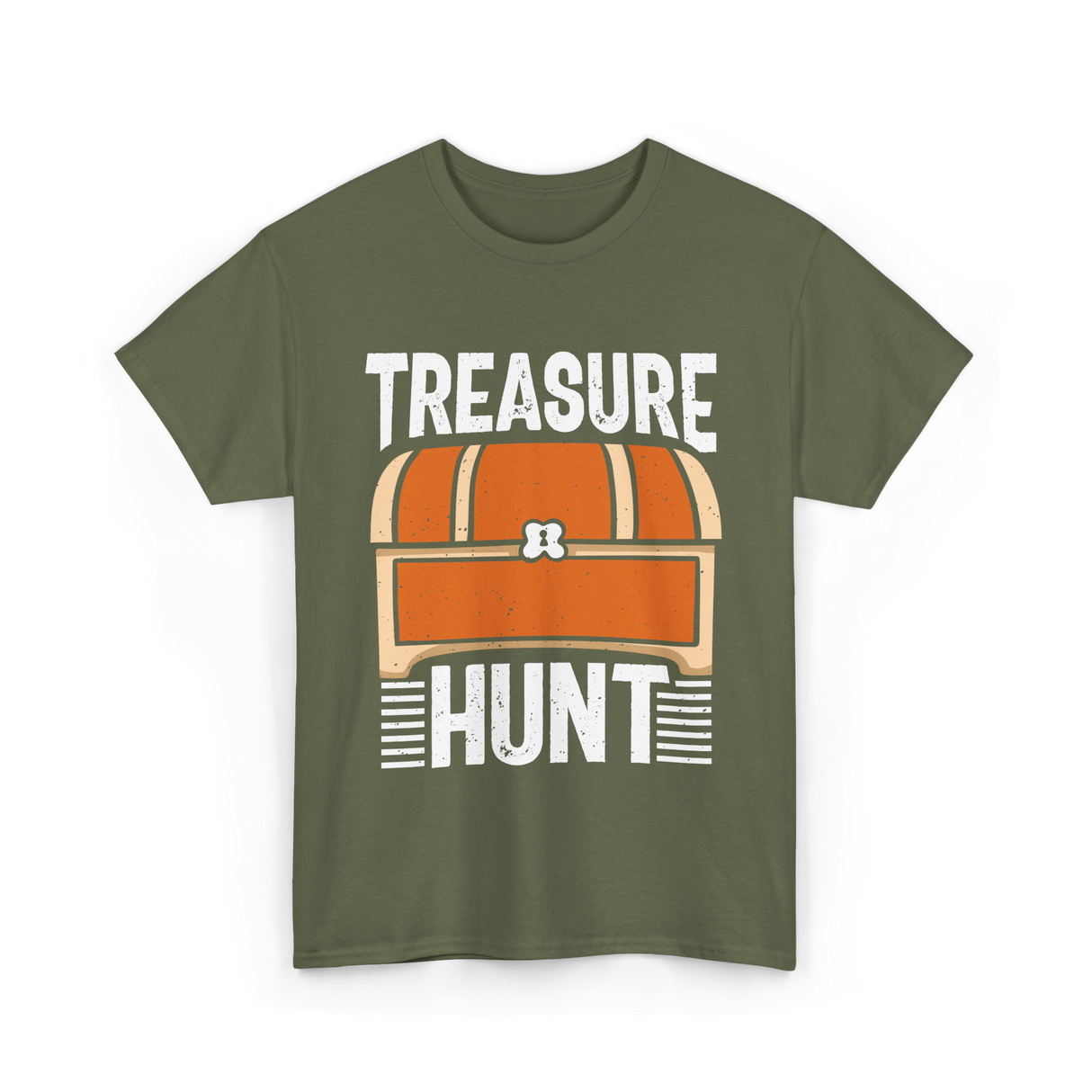 Treasure Hunt Treasure Seeking T-Shirt - Military Green