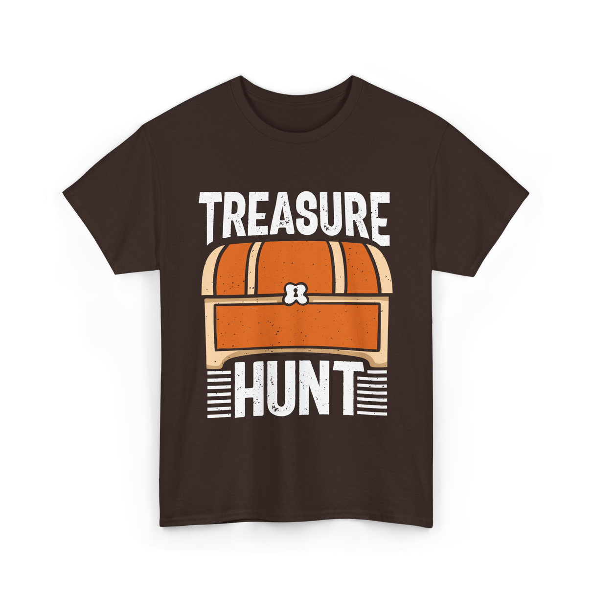 Treasure Hunt Treasure Seeking T-Shirt - Dark Chocolate