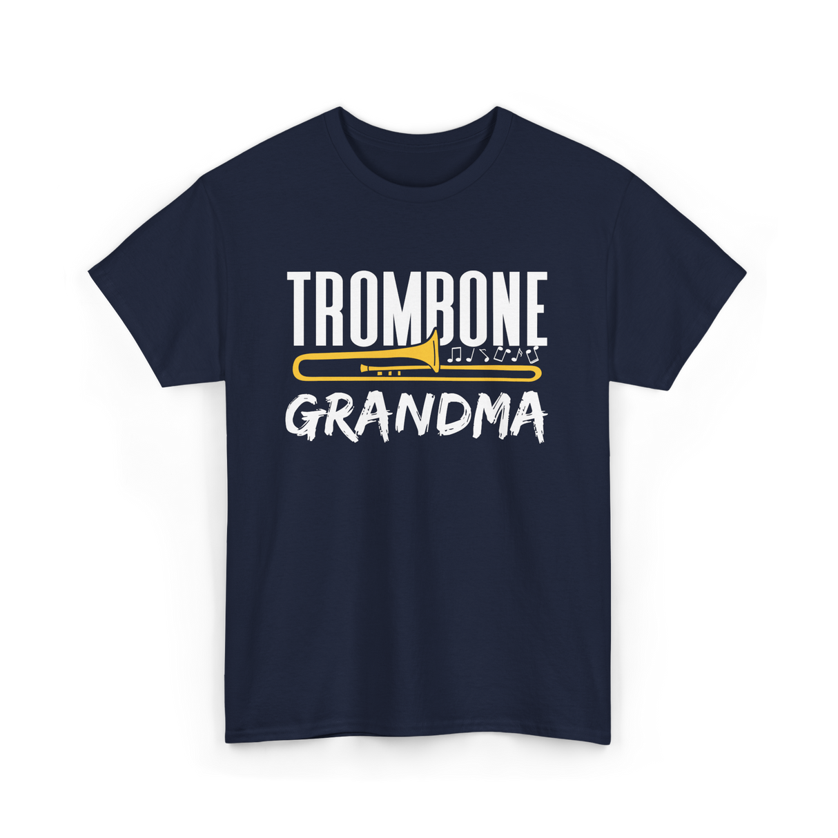 Trombone Player Trombone Musician T-Shirt - Navy