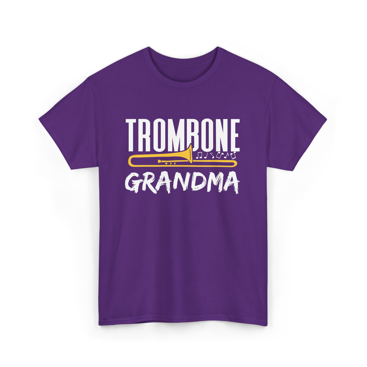 Trombone Player Trombone Musician T-Shirt - Purple