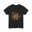 Turtle Mola Artwork Kuna Tribe T-Shirt - Black