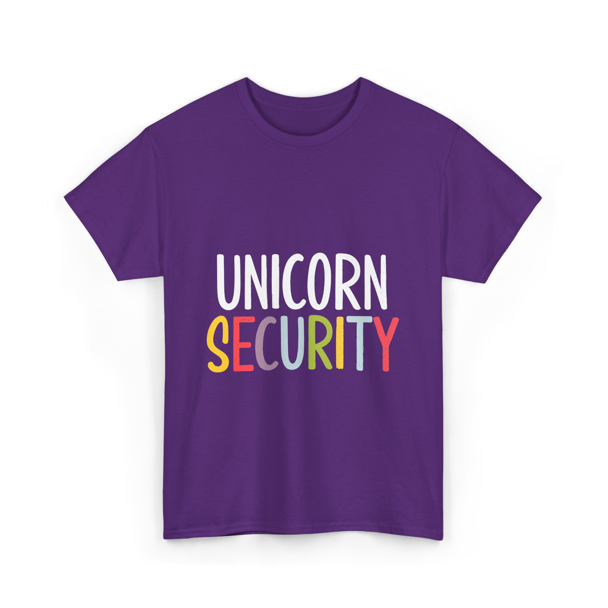 Unicorn Security Unicorn T-Shirt - Purple