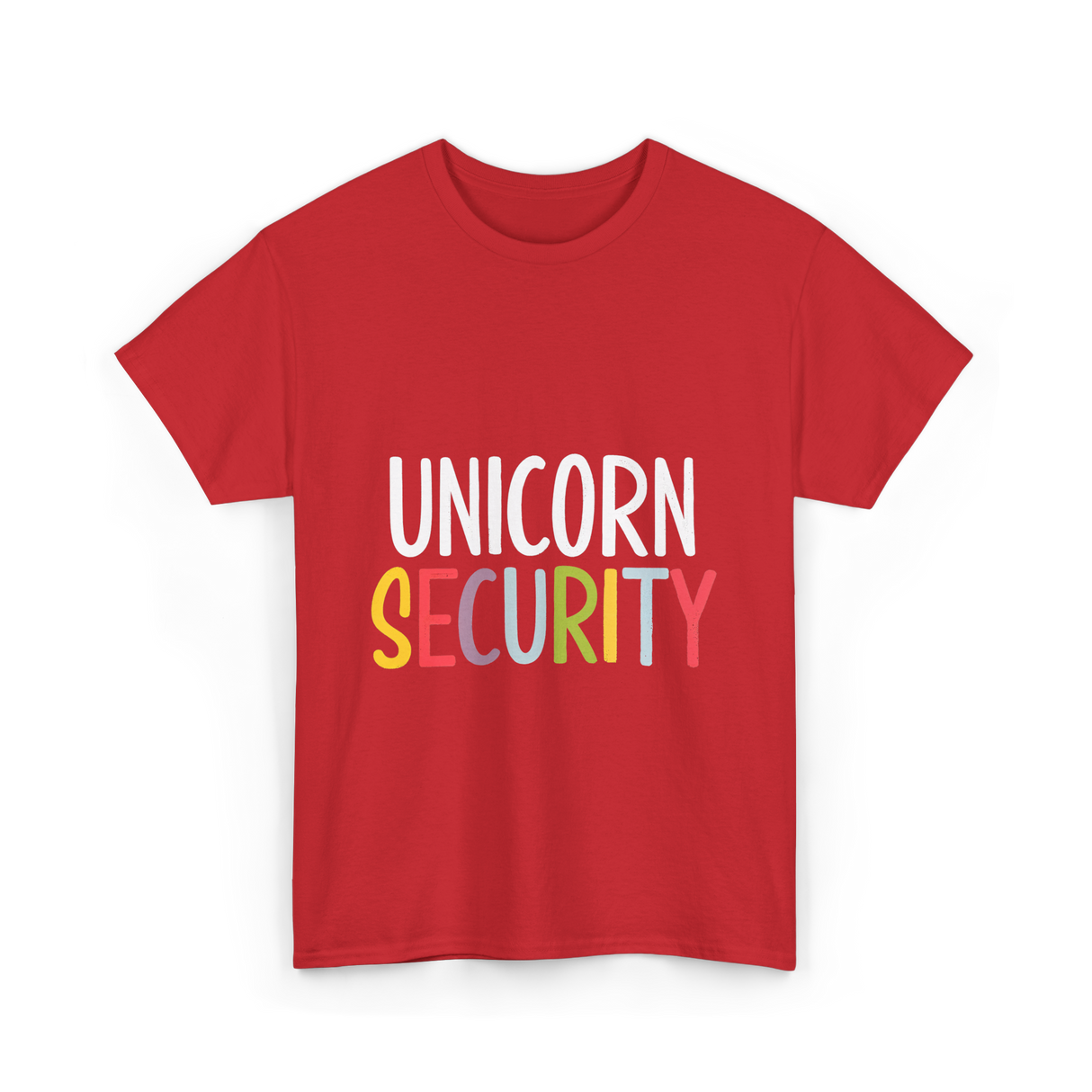 Unicorn Security Unicorn T-Shirt - Red