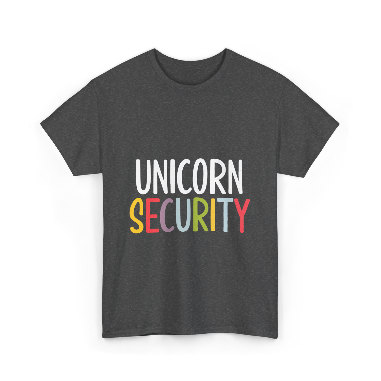 Unicorn Security Unicorn T-Shirt - Dark Heather