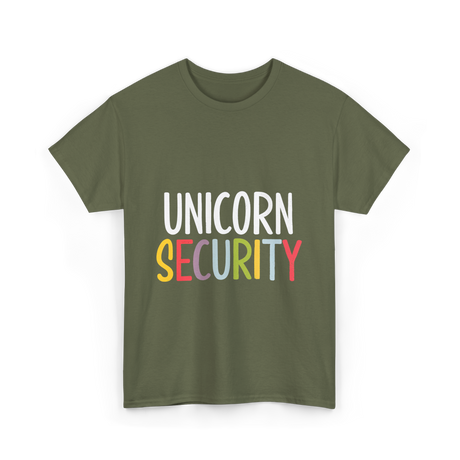 Unicorn Security Unicorn T-Shirt - Military Green