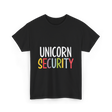 Unicorn Security Unicorn T-Shirt - Black