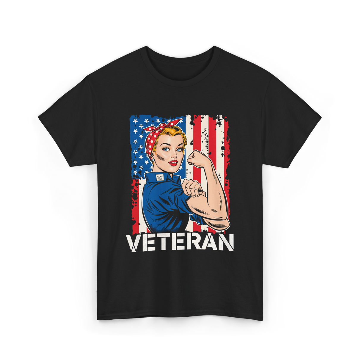 Veteran Female Veteran Women T-Shirt - Black