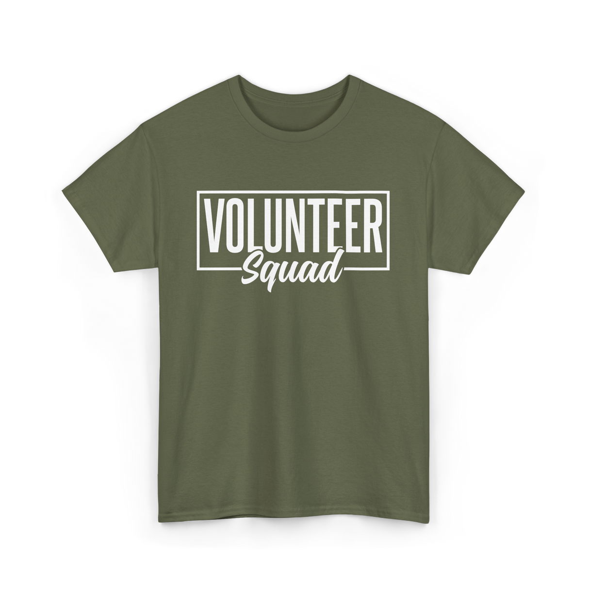 Volunteer Squad Volunteer Team T-Shirt - Military Green