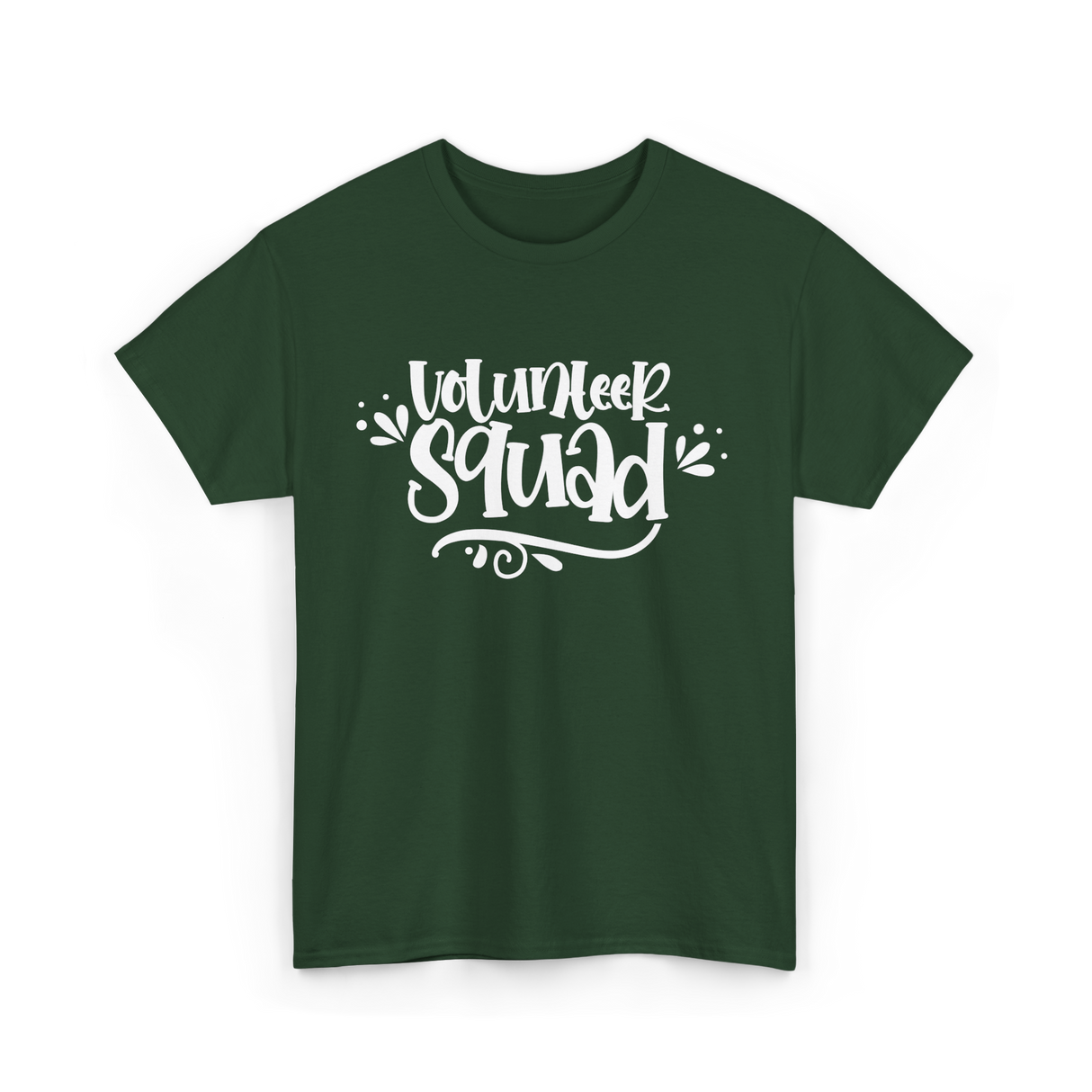 Volunteer Squad Volunteer Team T-Shirt - Forest Green