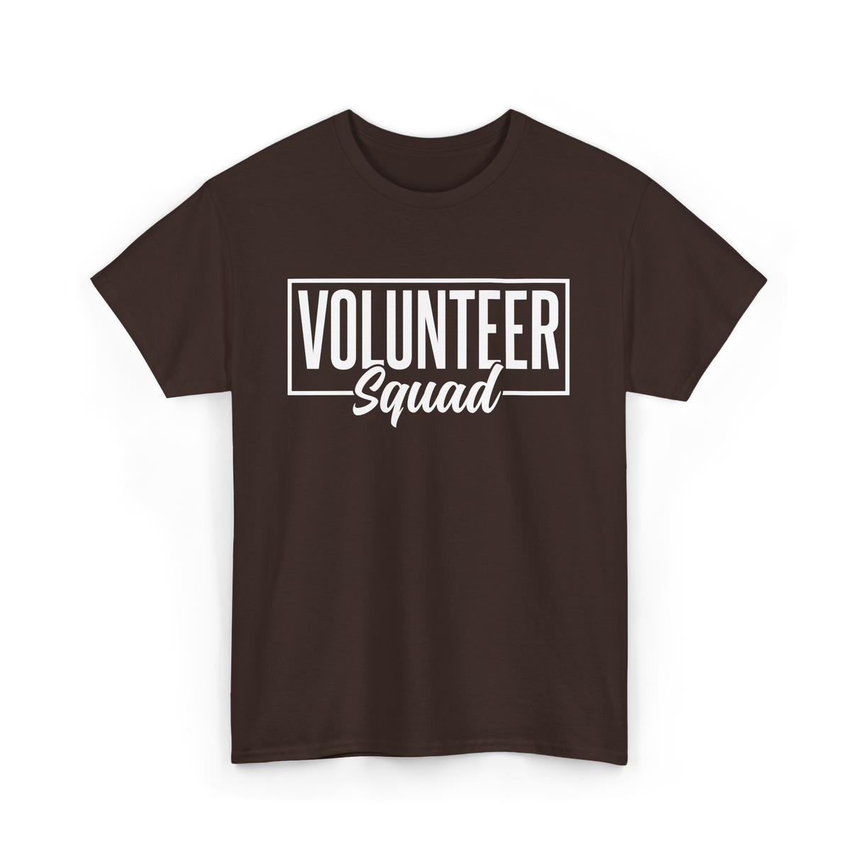Volunteer Squad Volunteer Team T-Shirt - Dark Chocolate