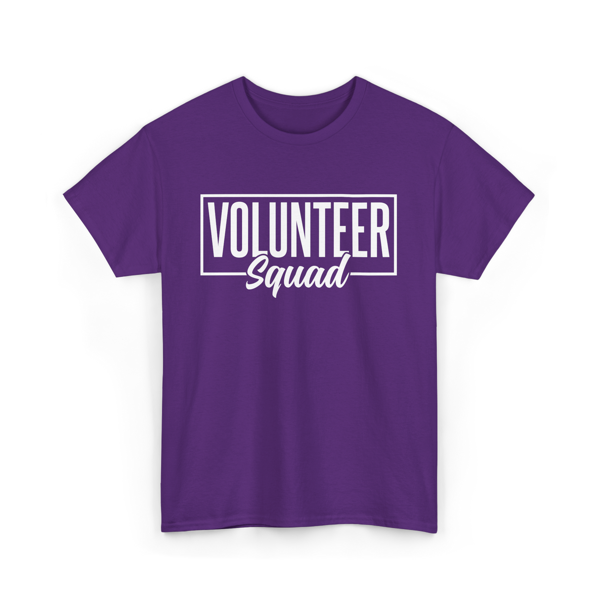 Volunteer Squad Volunteer Team T-Shirt - Purple