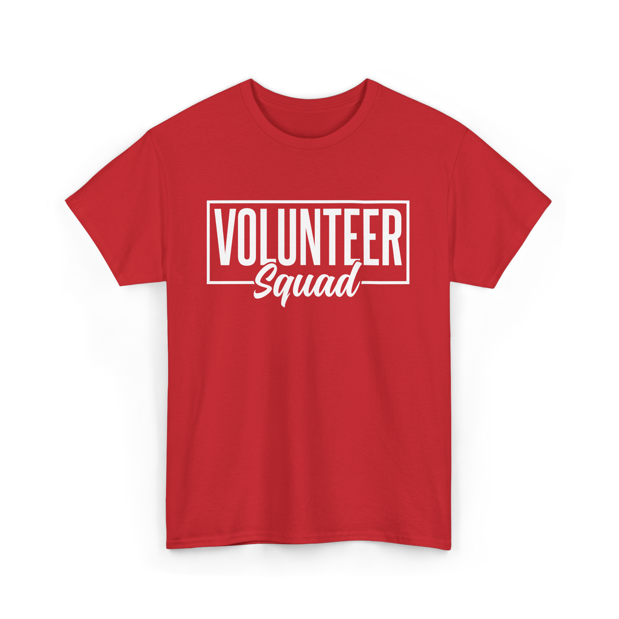 Volunteer Squad Volunteer Team T-Shirt - Red