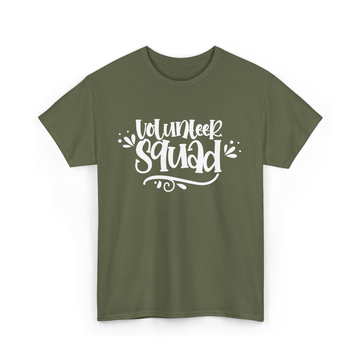 Volunteer Squad Volunteer Team T-Shirt - Military Green