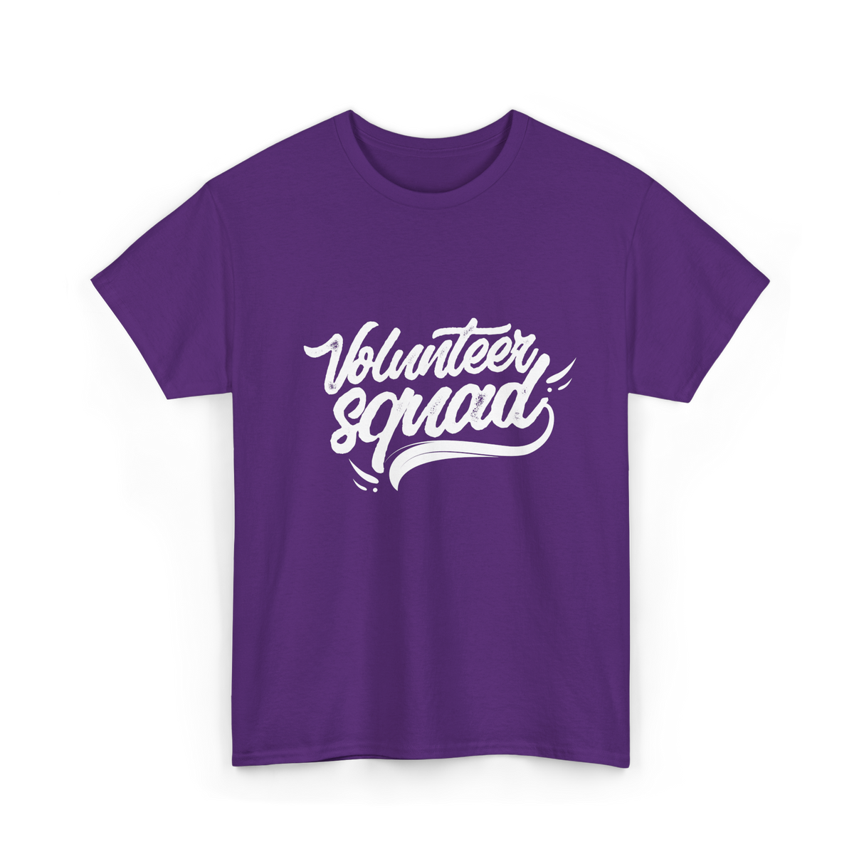 Volunteer Squad Volunteering Community T-Shirt - Purple