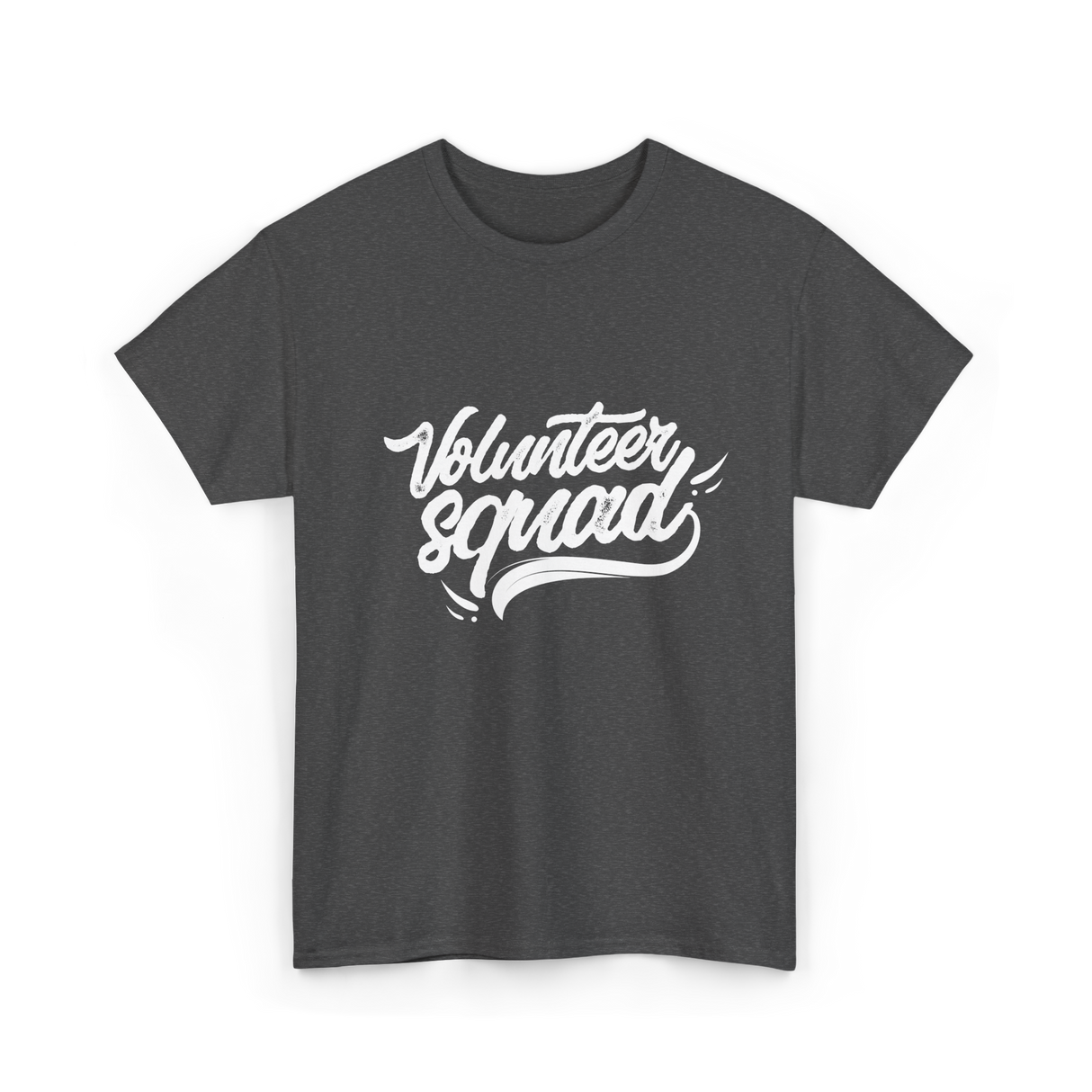Volunteer Squad Volunteering Community T-Shirt - Dark Heather