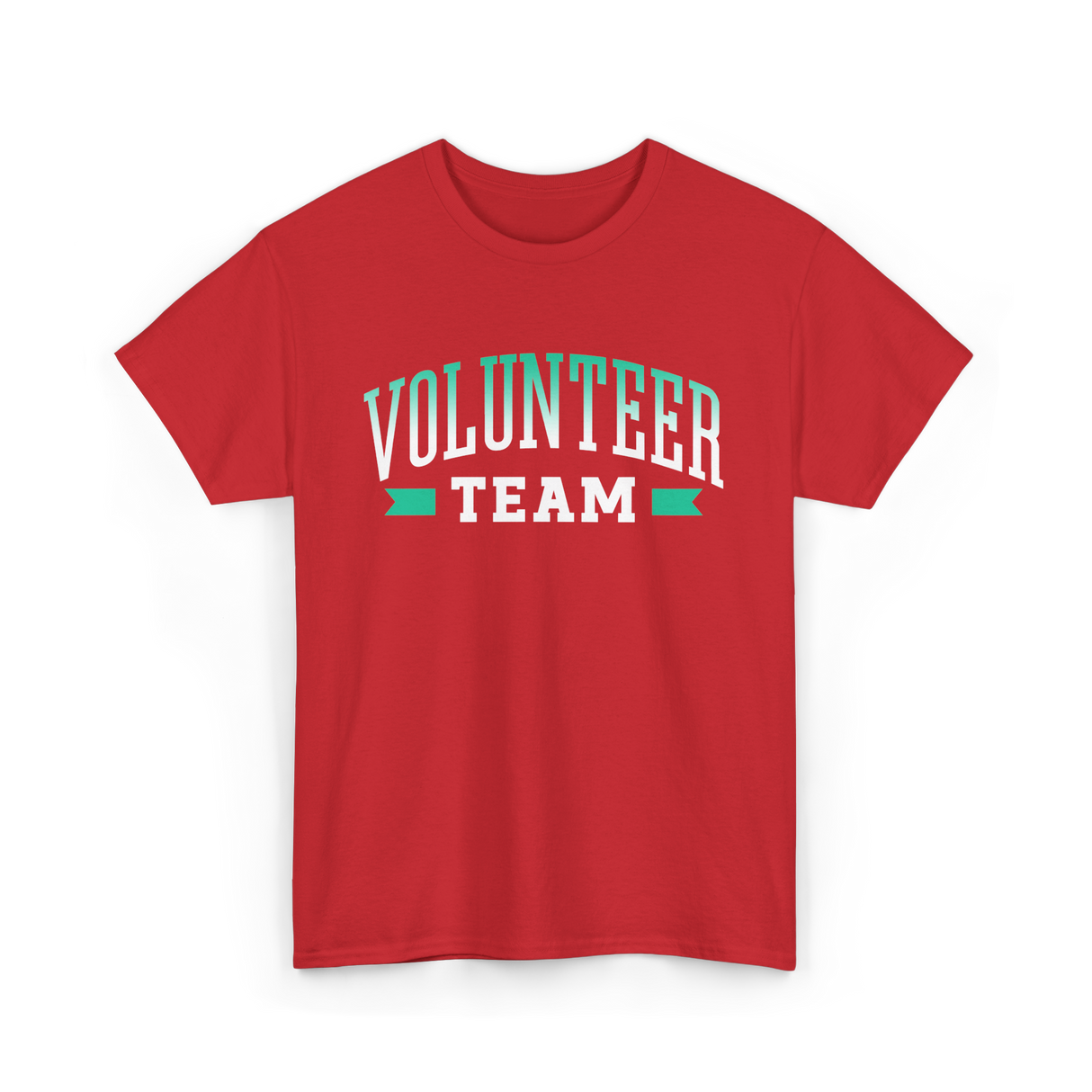 Volunteer Team Volunteer Service T-Shirt - Red