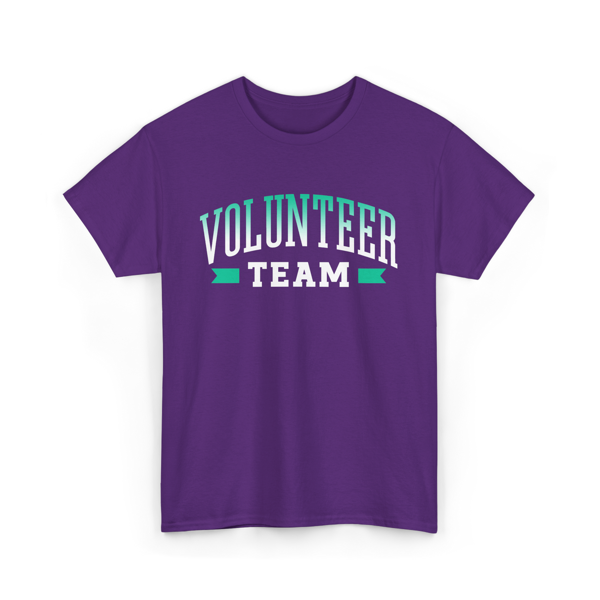 Volunteer Team Volunteer Service T-Shirt - Purple