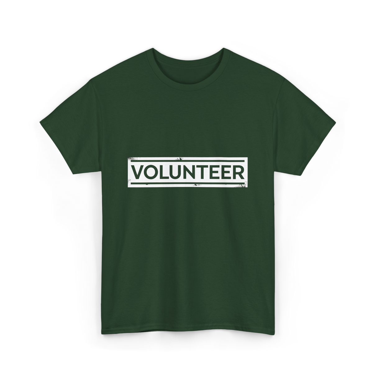 Volunteer Volunteer Work T-Shirt - Forest Green