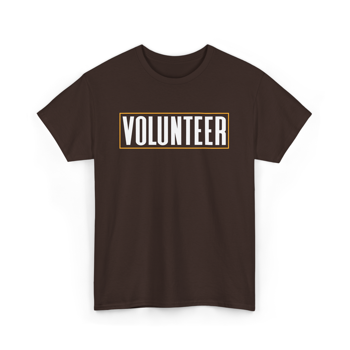 Volunteer Volunteerism Kindness T-Shirt - Dark Chocolate