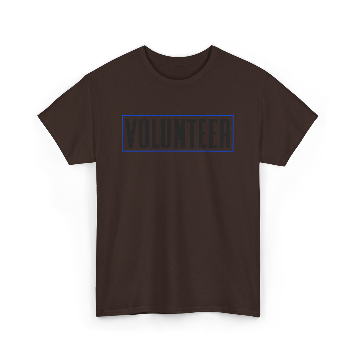 Volunteer Work Volunteering Volunteers T-Shirt - Dark Chocolate