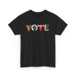Vote Empower Rights Equality T-Shirt - Black