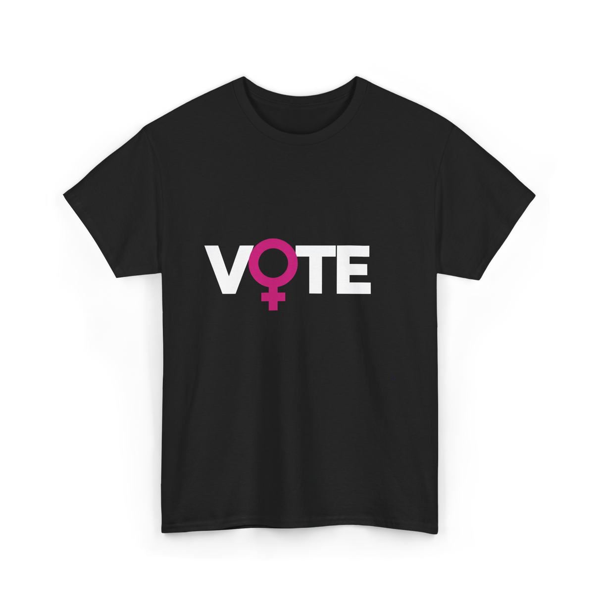 Vote Feminist Women Empowerment T-Shirt - Black