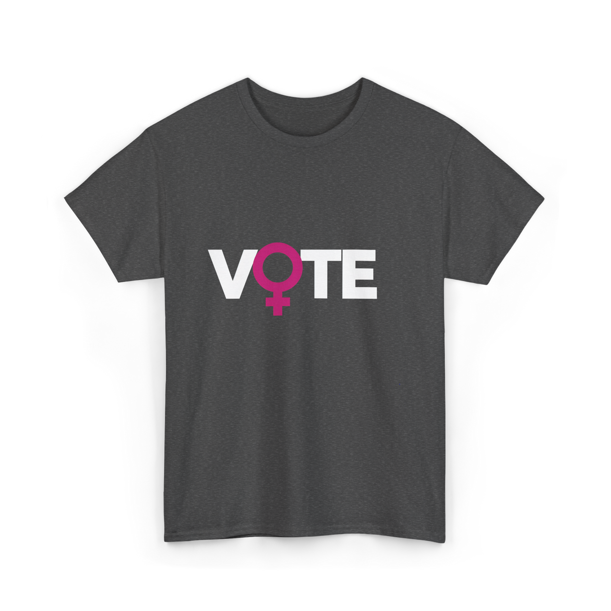 Vote Feminist Women Empowerment T-Shirt - Dark Heather