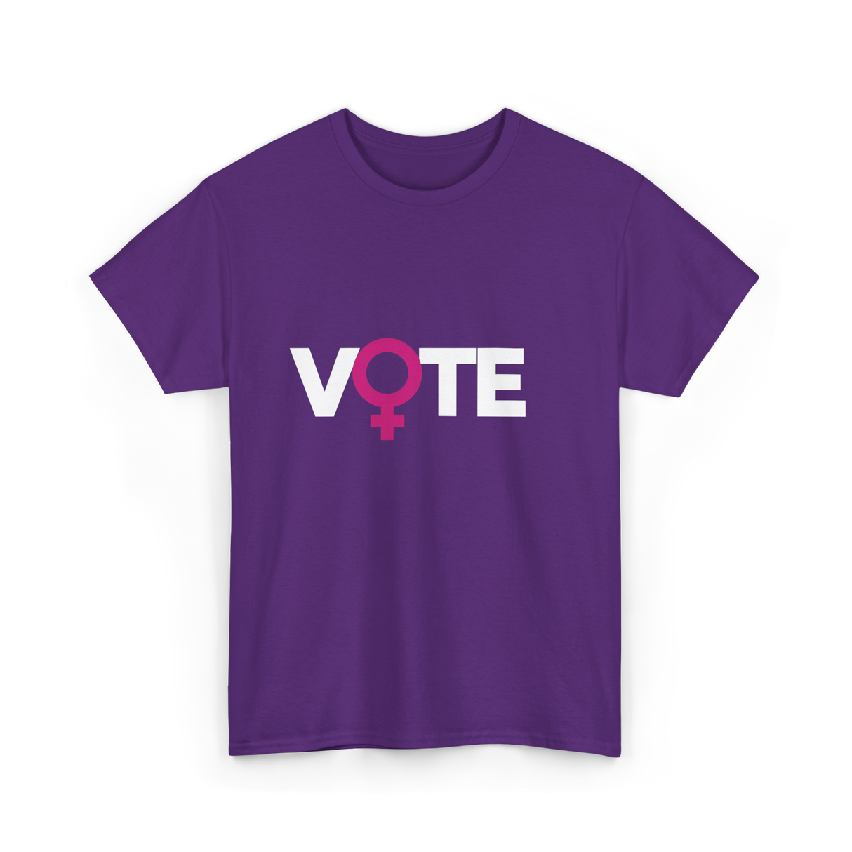 Vote Feminist Women Empowerment T-Shirt - Purple