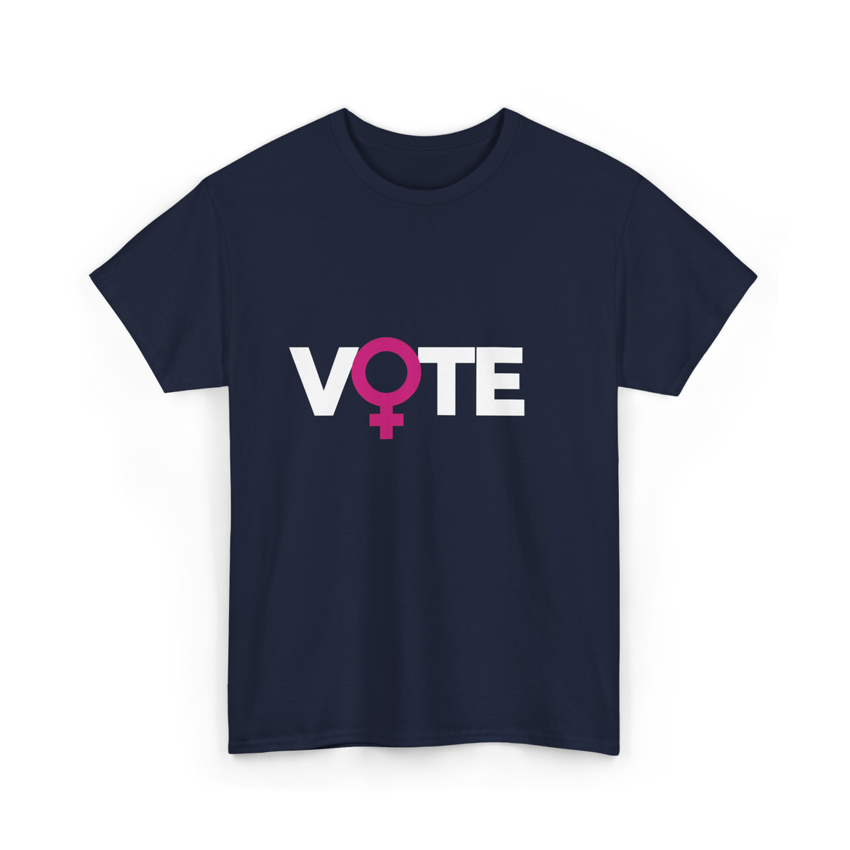Vote Feminist Women Empowerment T-Shirt - Navy
