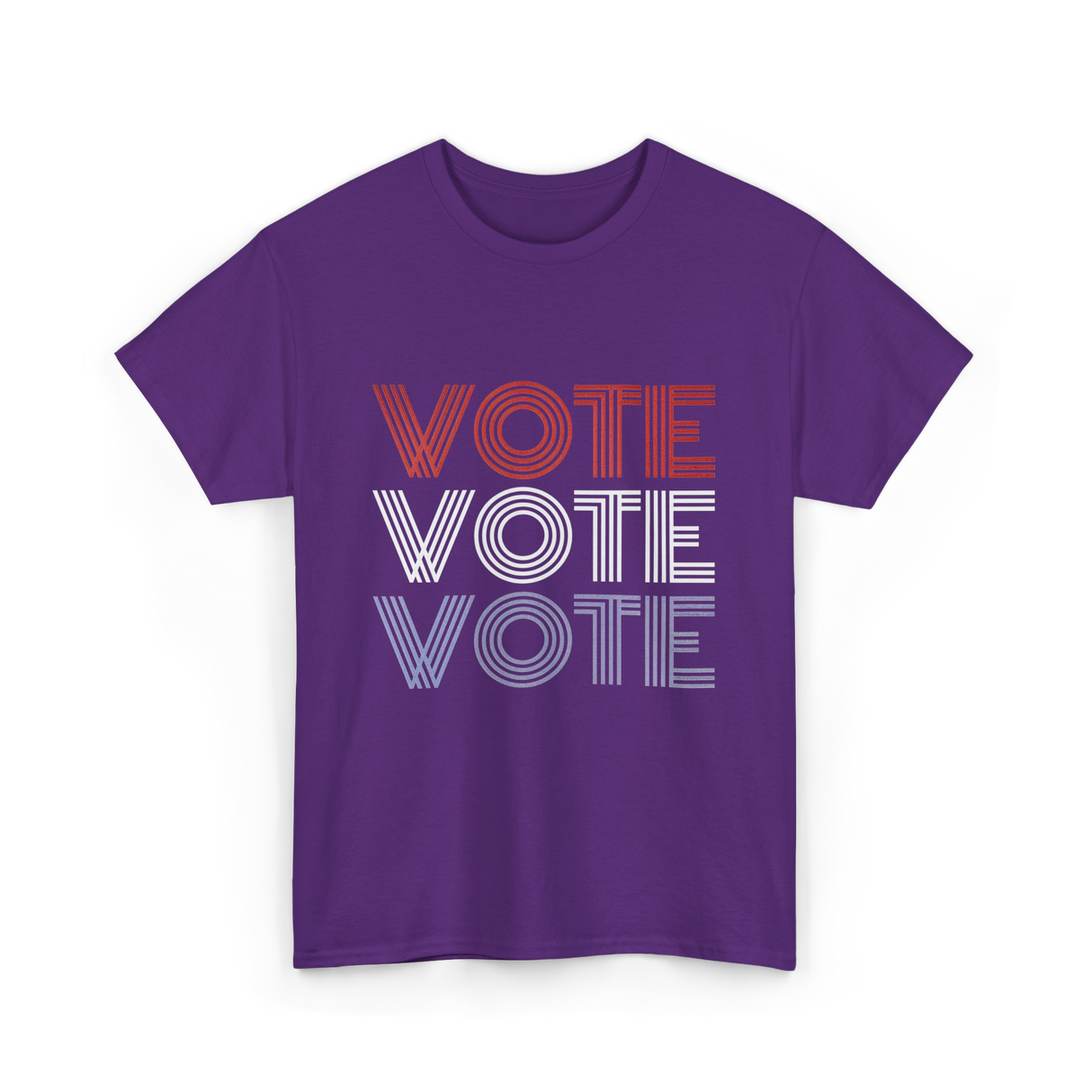 Vote Vote Vote Election Voter T-Shirt - Purple