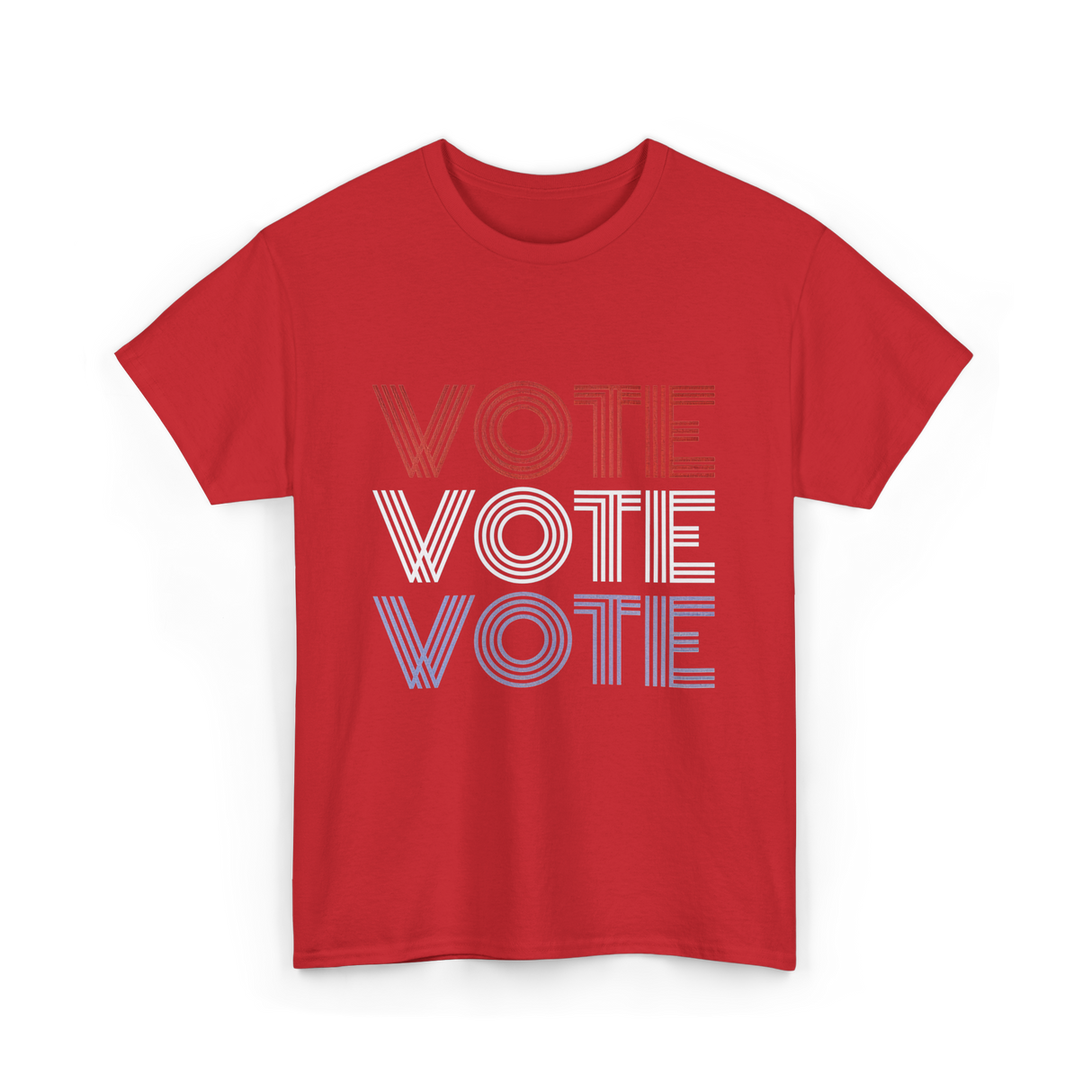 Vote Vote Vote Election Voter T-Shirt - Red