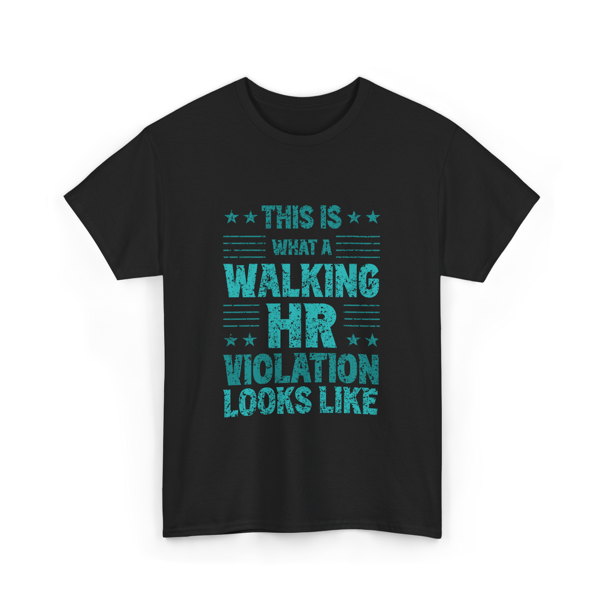 Walking HR Violation HR T-Shirt - Black