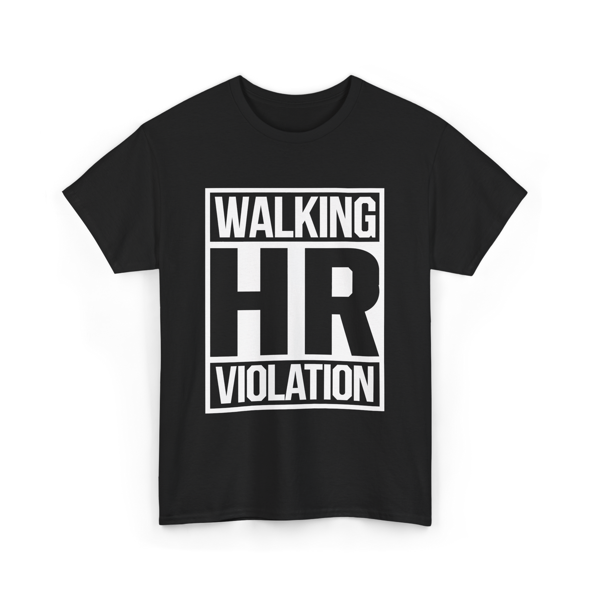 Walking HR Violation HR T-Shirt - Black