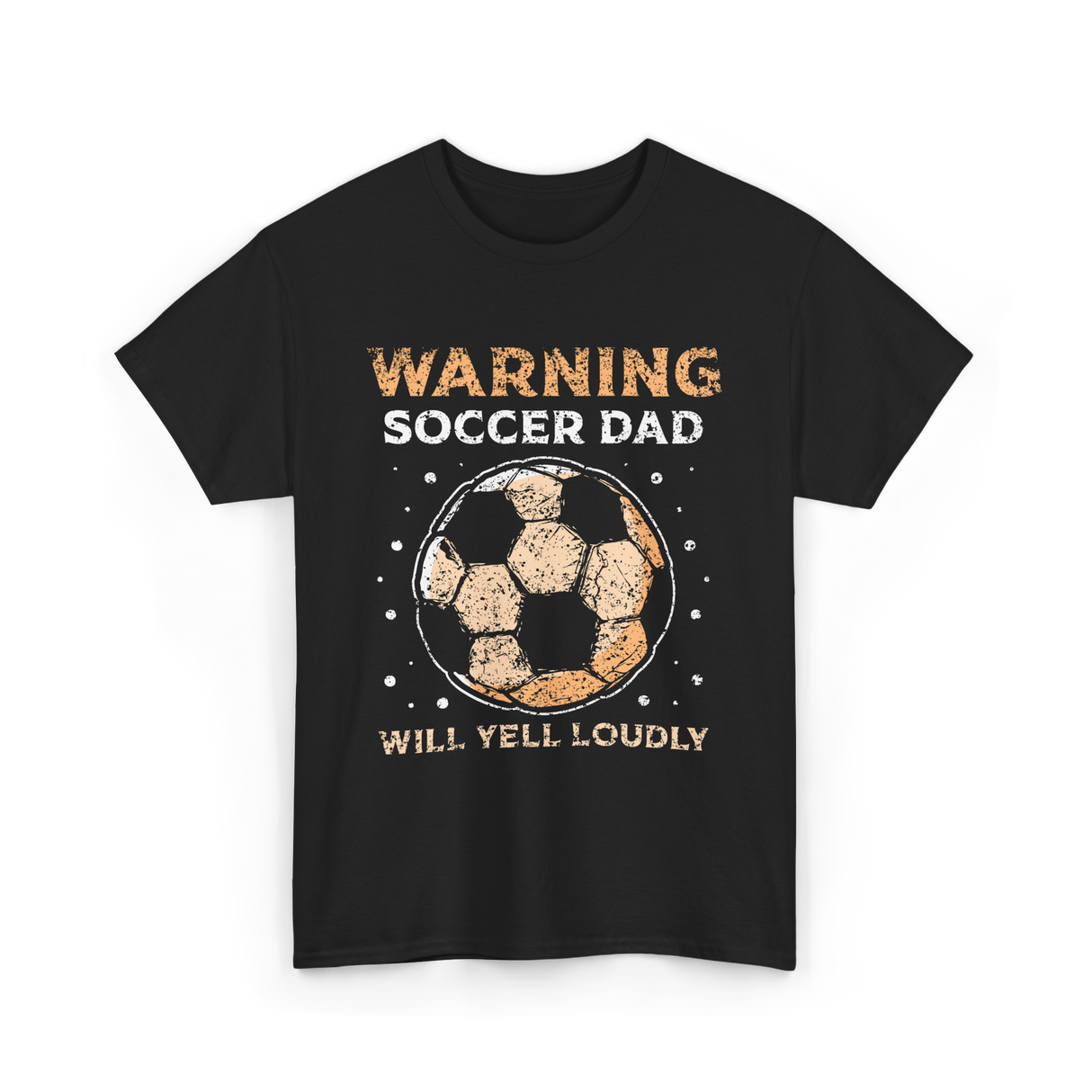 Warning Soccer Dad Soccer Dad T-Shirt - Black