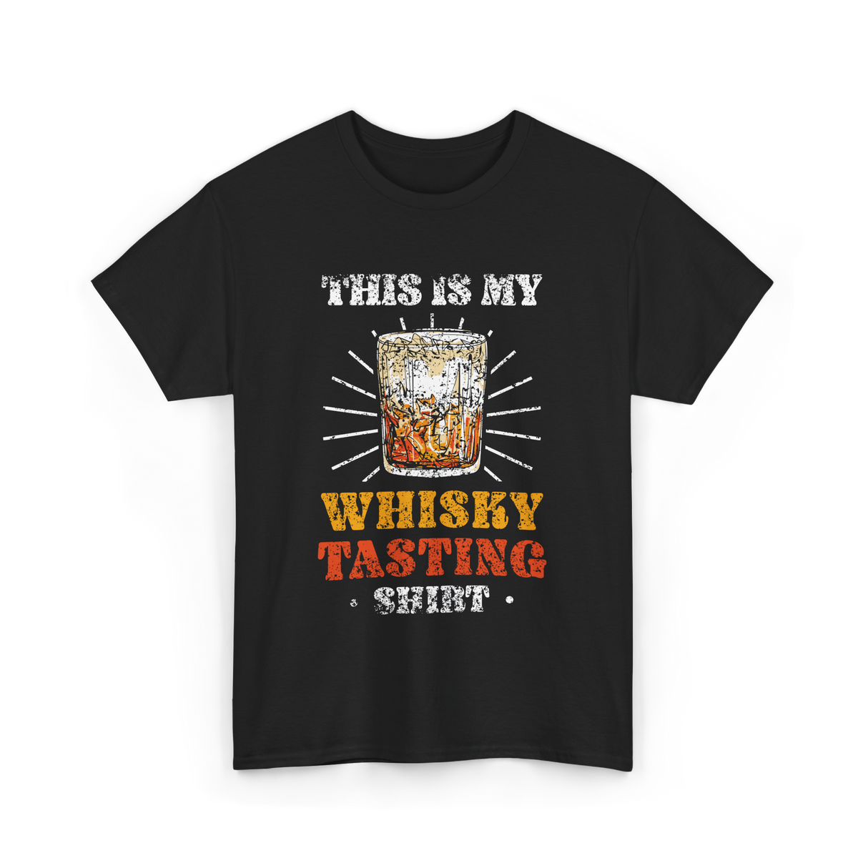 Whisky Tasting Whisky Drink T-Shirt - Black