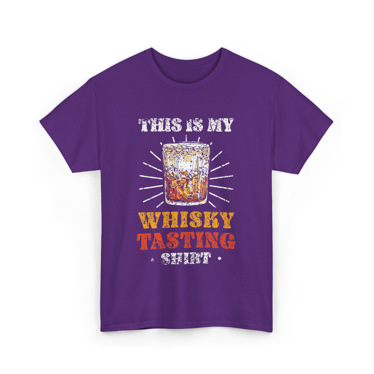 Whisky Tasting Whisky Drink T-Shirt - Purple