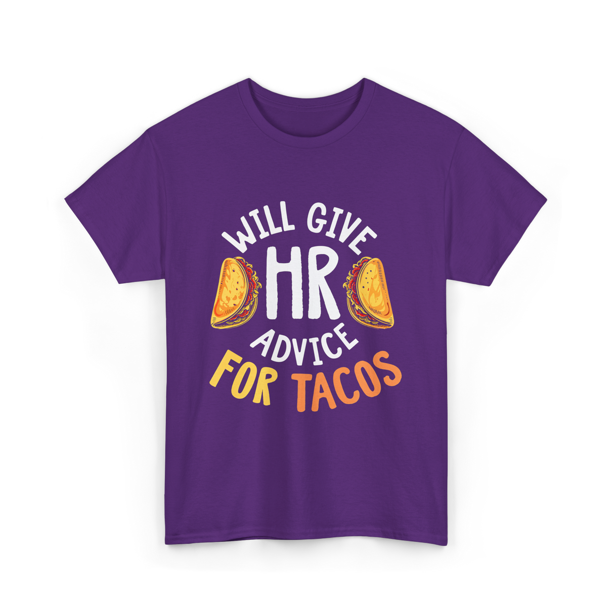 Will Give Tacos T-Shirt - Purple