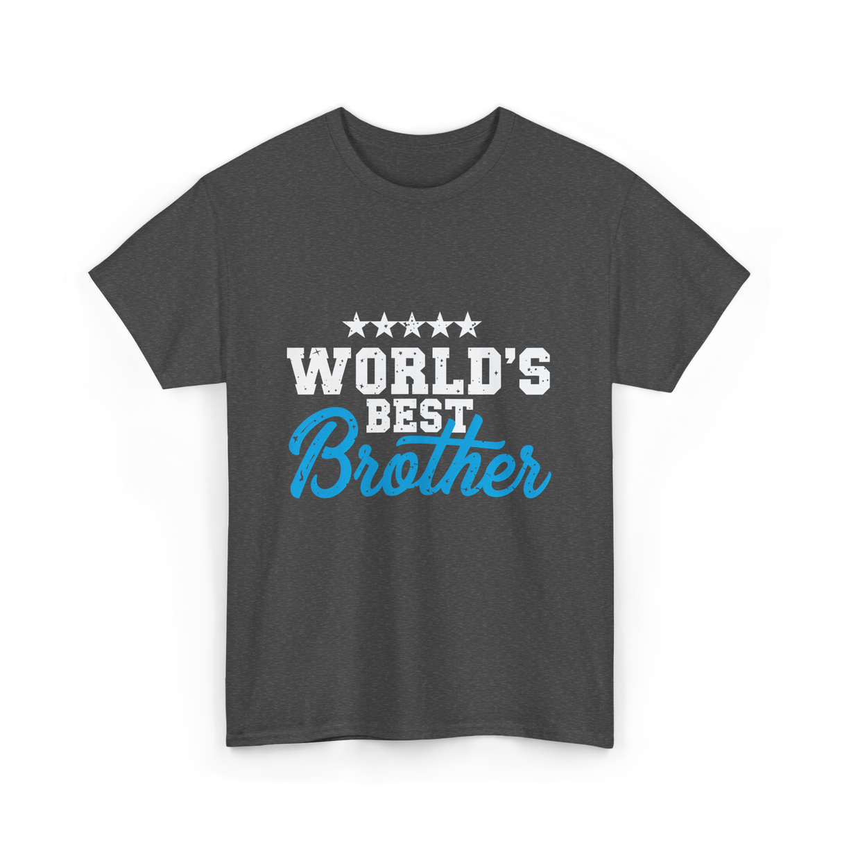 World's Best Brother T-Shirt - Dark Heather