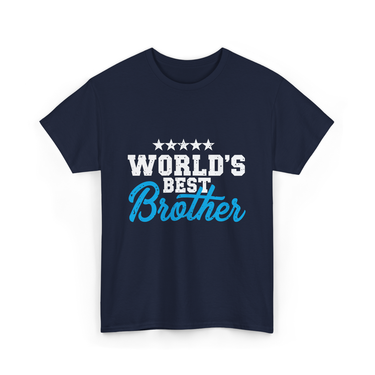 World's Best Brother T-Shirt - Navy