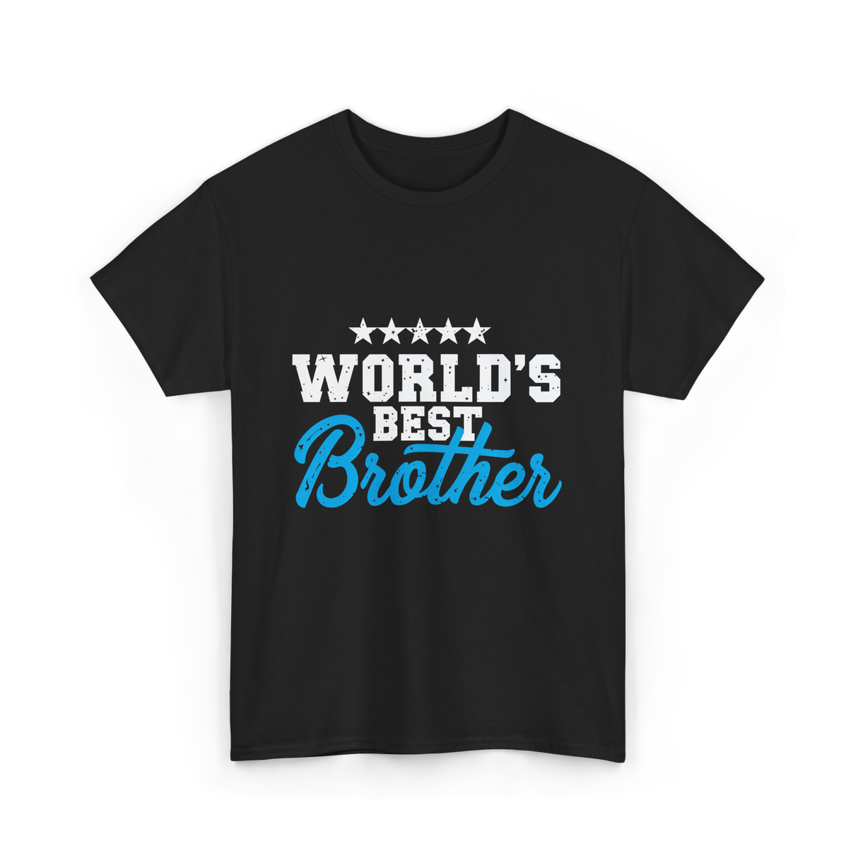 World's Best Brother T-Shirt - Black