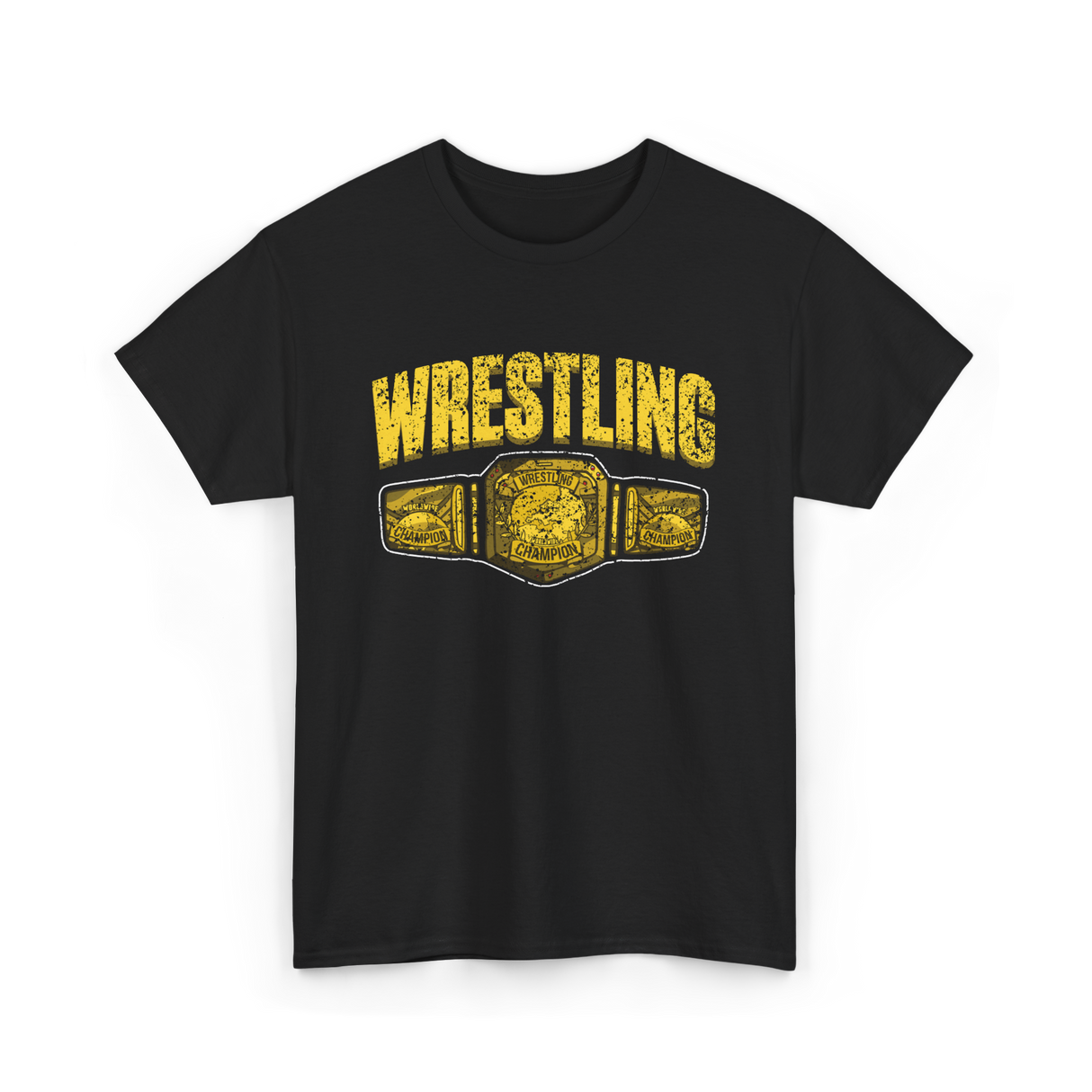 Wrestling Champion Wrestling T-Shirt - Black