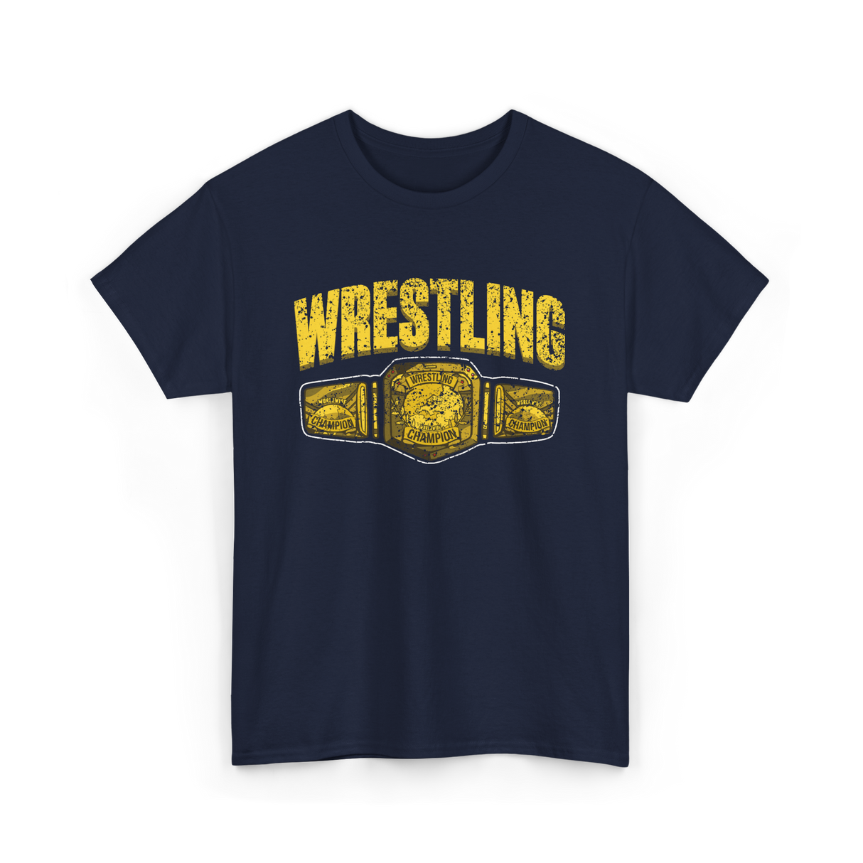 Wrestling Champion Wrestling T-Shirt - Navy